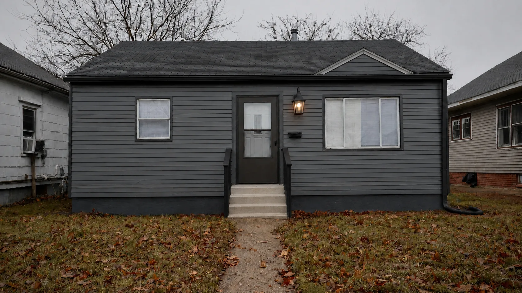 Home exterior after renovation