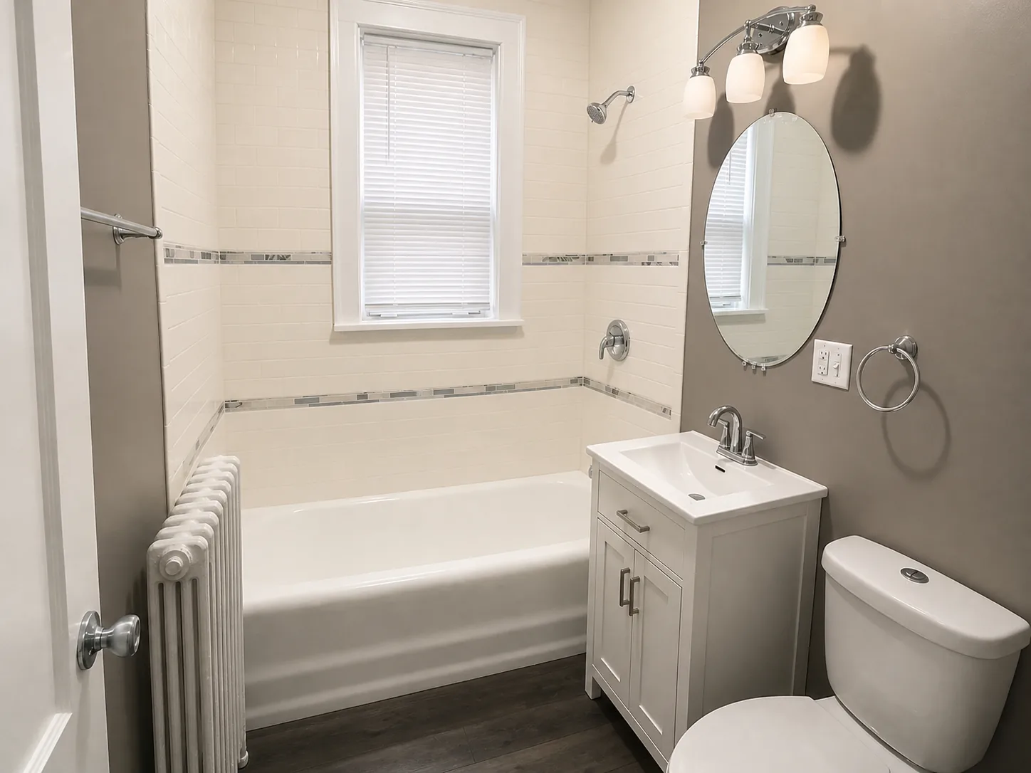 Bathroom after renovation